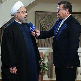 Il presidente iraniano Hassan Rohani (Afp)