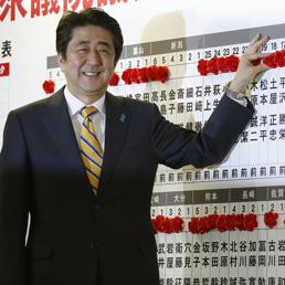 Il primo ministro giapponese Shinzo Abe . (Reuters)