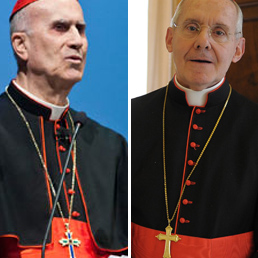 Via Bertone (a sinistra), Papa Francesco nomina il cardinale Tauran nuovo Camerlengo