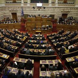 Il parlamento greco. (Ap)