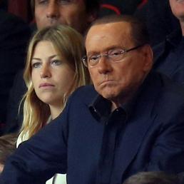 Silvio e Barbara Berlusconi (Ansa)