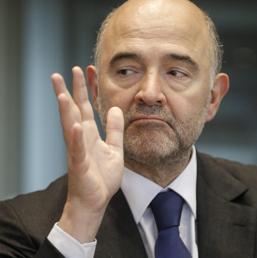 Pierre Moscovici, il commissario agli affari economici. (Epa)