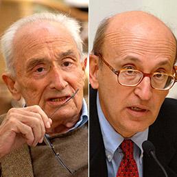 Giovanni Sartori e Roberto D'Alimonte