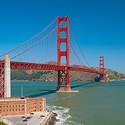 Nella foto il Golden Gate Bridge a San Francisco (Corbis)