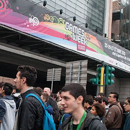 Nella foto il pubblico di Games Week 2013