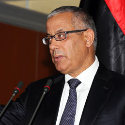 Il primo ministro libico Ali Zeidan. (Afp)