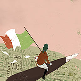 L'orgoglio di essere italiano - Un soggiorno che cambia la vita (Illustrazione di Carlo Giambarresi)