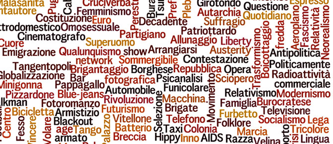150 anni di storia d'Italia in 150 parole 150 anni di storia d'Italia in 150 parole