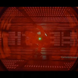 L'occhio del computer Hal 9000 in «2001: Odissea nello spazio» di Stanley Kubrick