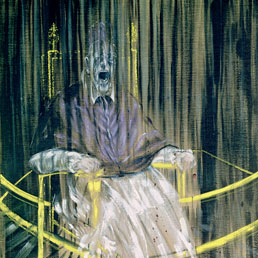 L'opera del pittore irlandese Francis Bacon Studio del ritratto di Innocenzo X realizzata nel 1953