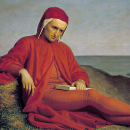 Domenico Petarlini, «Dante in esilio», 1860