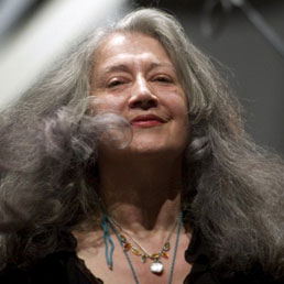 La pianista Martha Argerich