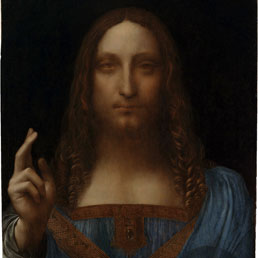 Salvator Mundi: il Leonardo ritrovato che incanta i critici (Afp Photo)