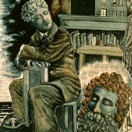 Alberto Savinio, «Il sogno del poeta» (Bridgeman-Alinari)