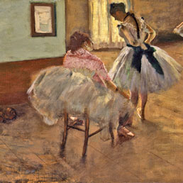 "Dancers" Edgar Degas