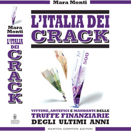 La copertina del libro "L'Italia dei crack"
