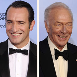 Jean Dujardin e Christopher Plummer (Epa)