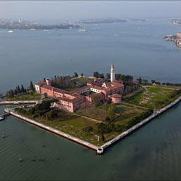 Venezia, veduta dell'Isola di San Lazzaro degli armeni