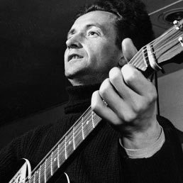 Woody Guthrie, chitarra e voce
