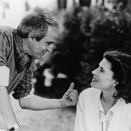 François Truffaut e Fanny Ardant (Afp)
