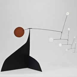 Alexander Calder, Red Disc-White Dots, 1960