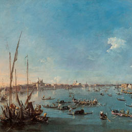 Francesco Guardi: La regata sul canale della Giudecca