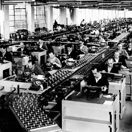 Fabbrica macchine da scrivere Olivetti (Marka)
