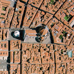 Firenze veduta aerea del complesso di Santa Maria del Fiore (courtesy Opera di Santa Maria del Fiore)