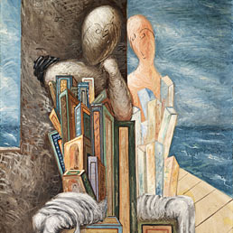 Giorgio De Chirico, "Manichini in riva al mare", 1926 (Corbis)