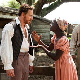 Una scena del film 12 Years a Slave