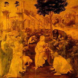 Adorazione dei Magi di Leonardo