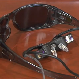 Gli audio-video-occhiali da sole