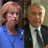 Letizia Moratti con Giuliano Pisapia Letizia Moratti con Giuliano Pisapia