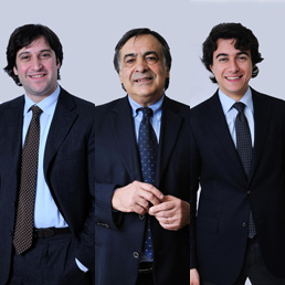 Fabrizio Ferrandelli (Pd), Leoluca Orlando (Idv) e Massimo Costa (Pdl)