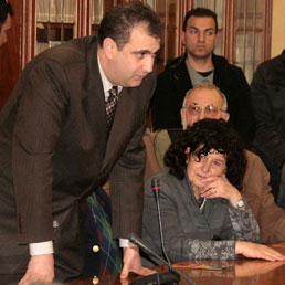 Luisa Fattorusso alla presentazione di Libera del 26 marzo in prefettura (Foto: Marco Costantino)