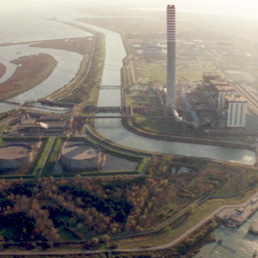 La centrale a carbone di porto Tolle