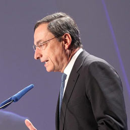 Il Governatore della banca d'Italia, Mario Draghi