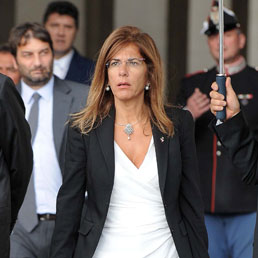 Il presidente di Confindustria, Emma Marcegaglia