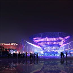 L'ingresso dell'Expo di Shanghai