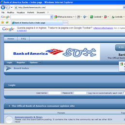 Odiobankofamerica.com in 439 versioni. I domini scomodi ritirati dal web e lo spettro Wikileaks