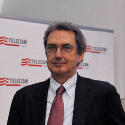 Telecom, accordo sulla governance. Nella foto Franco Bernabè (Imagoeconomica)
