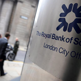 Royal Bank of Scotland di Londra (Ansa)