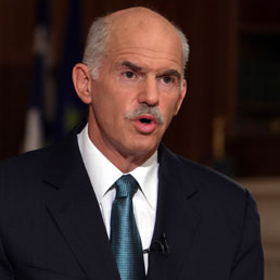 Il Primo Ministro greco George Papandreou (Reuters)