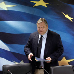 Il ministro delle finanze greco Evangelos Venizelos (Reuters)