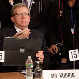 Nella foto il ministro delle Finanze della Russia, Alexei Kudrin - Reuters