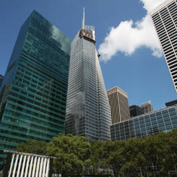 Torre della finanza. Il grattacielo Bank of America Tower a One Bryant Park, New York. (Ap)