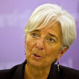 Il direttore generale dell'Fmi, Christine Lagarde