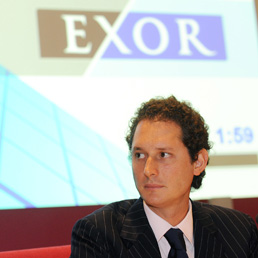 John Elkann all'assemblea degli azionisti Exor del 2011 (Ansa)