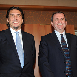 Carlo Cimbri e Pierluigi Stefanini