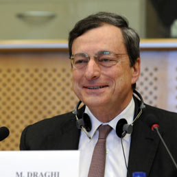 Mario Draghi - Afp